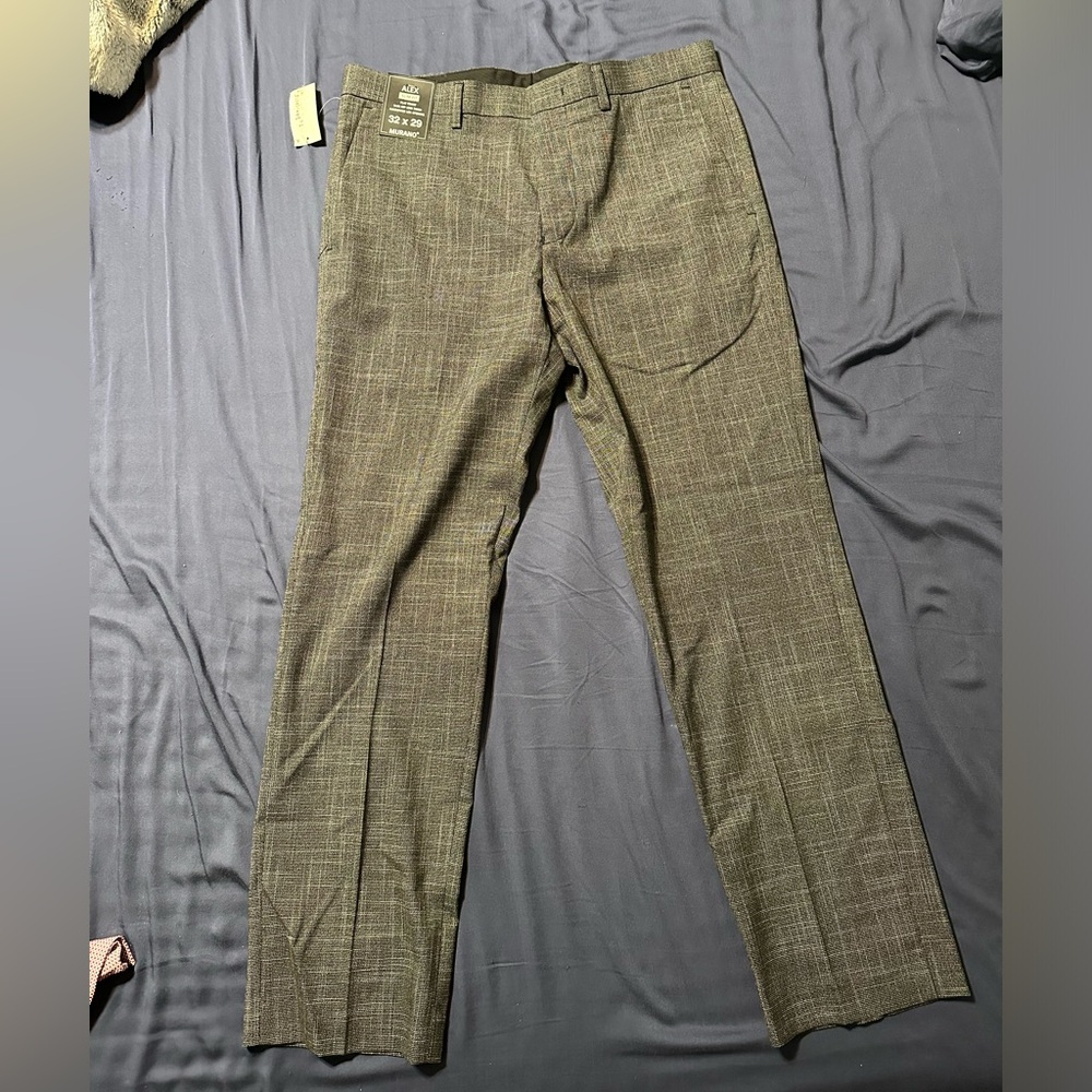 Murano gray patterned dress pants. 32-29 slim fit